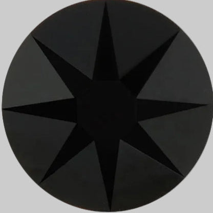 Jet BlackAustrian Crystal color for Cool Blingz bling license plate frame