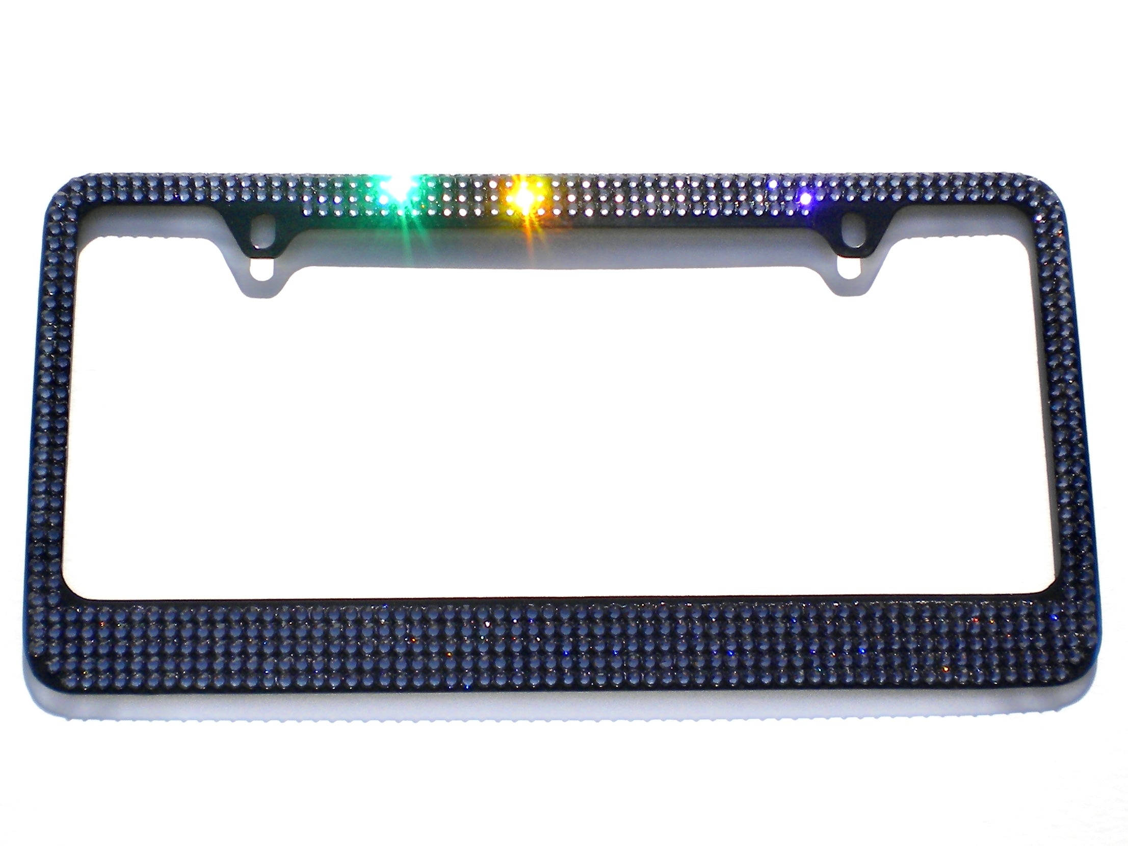 Luxury Bling License Plate Frame | Austrian Crystals | 5 Row