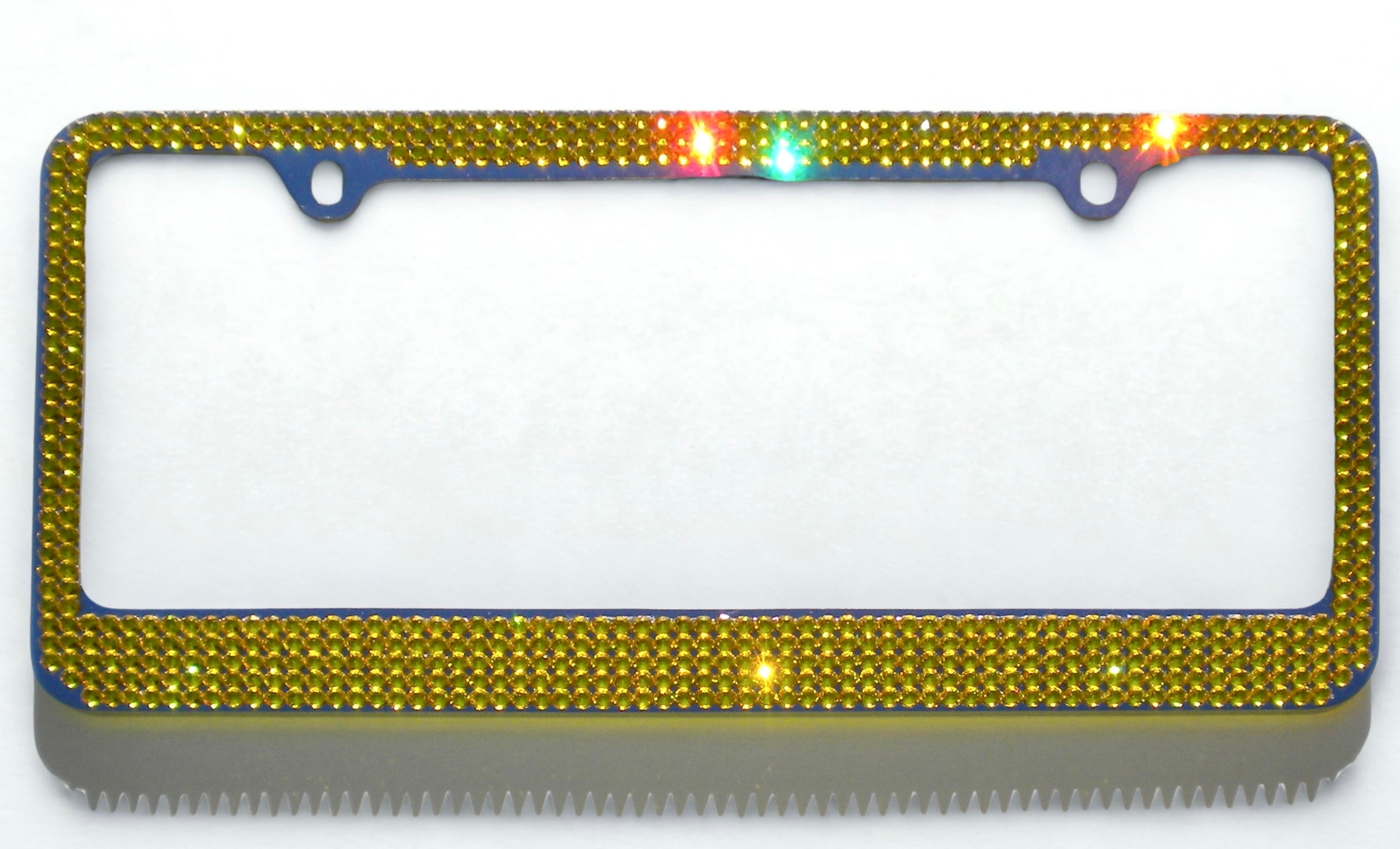 Luxury Bling License Plate Frame | Austrian Crystals | 5 Row